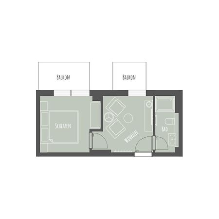 Apartmenthaus B3 Norderney Rum bild
