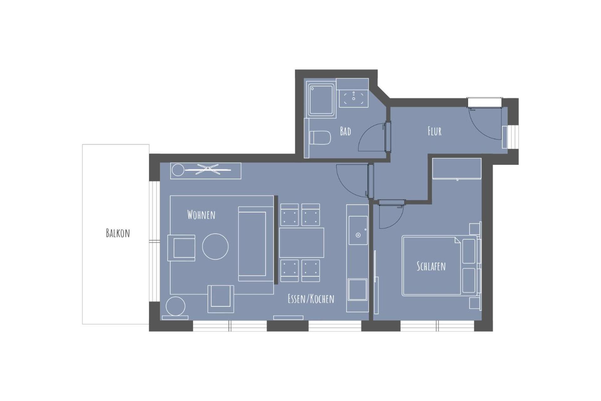 Apartmenthaus B3 Norderney Rum bild