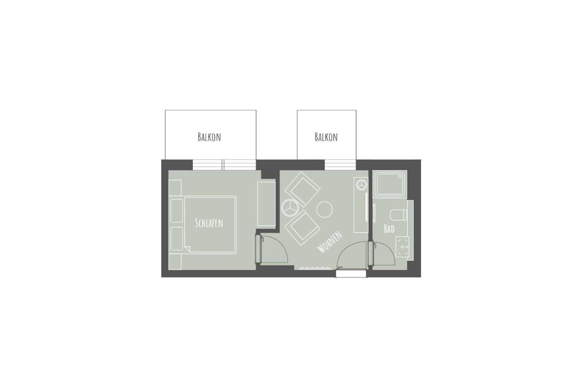 Apartmenthaus B3 Norderney Rum bild